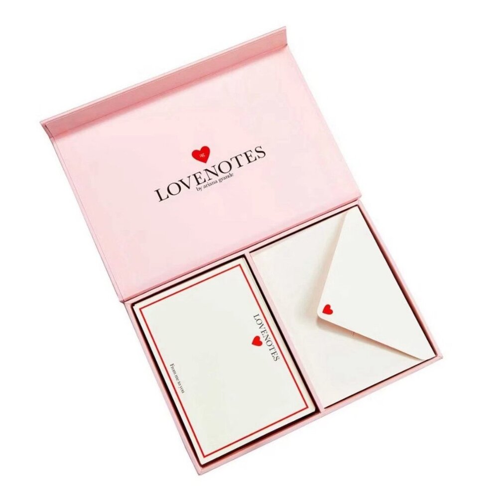 NEW Ariana Grande Perfume LOVENOTES Notecards Box Set Limited Edition Rare